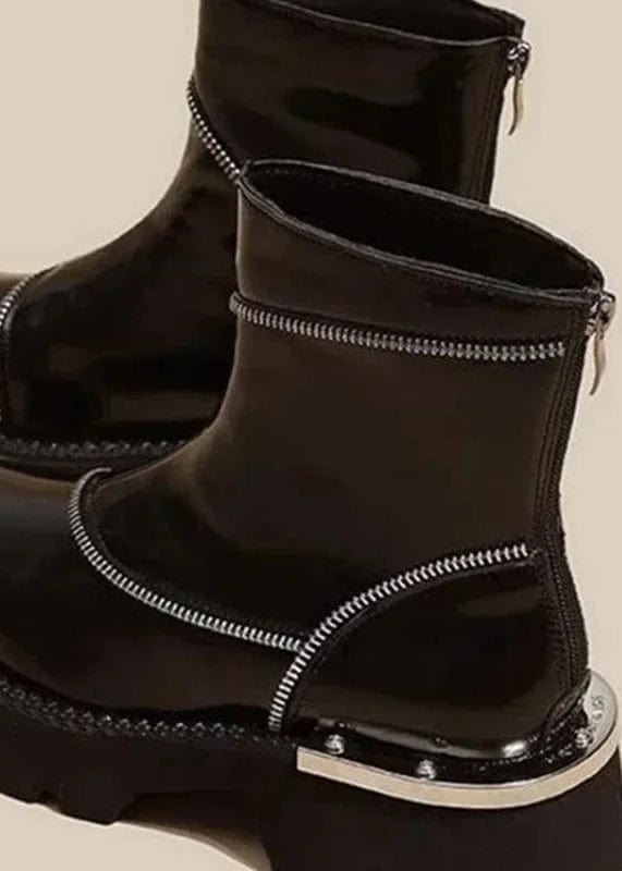 Teonclothingshop High Quality Zip Women's Boots