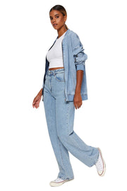 Teonclothingshop High Waist Denim Jeans