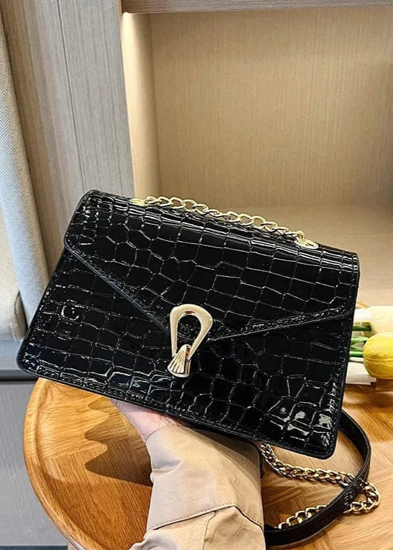 Imitation Crocodile Pattern Shoulder Bags