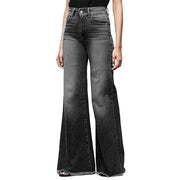 Teonclothingshop Lightweight retro wide-leg mid-rise jeans