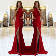 Teonclothingshop Red / L Long Ladies' Dresses Evening Dresses