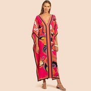 Teonclothingshop Maxi Bohemian Dresses, Beach Wear Pareo Swimwear