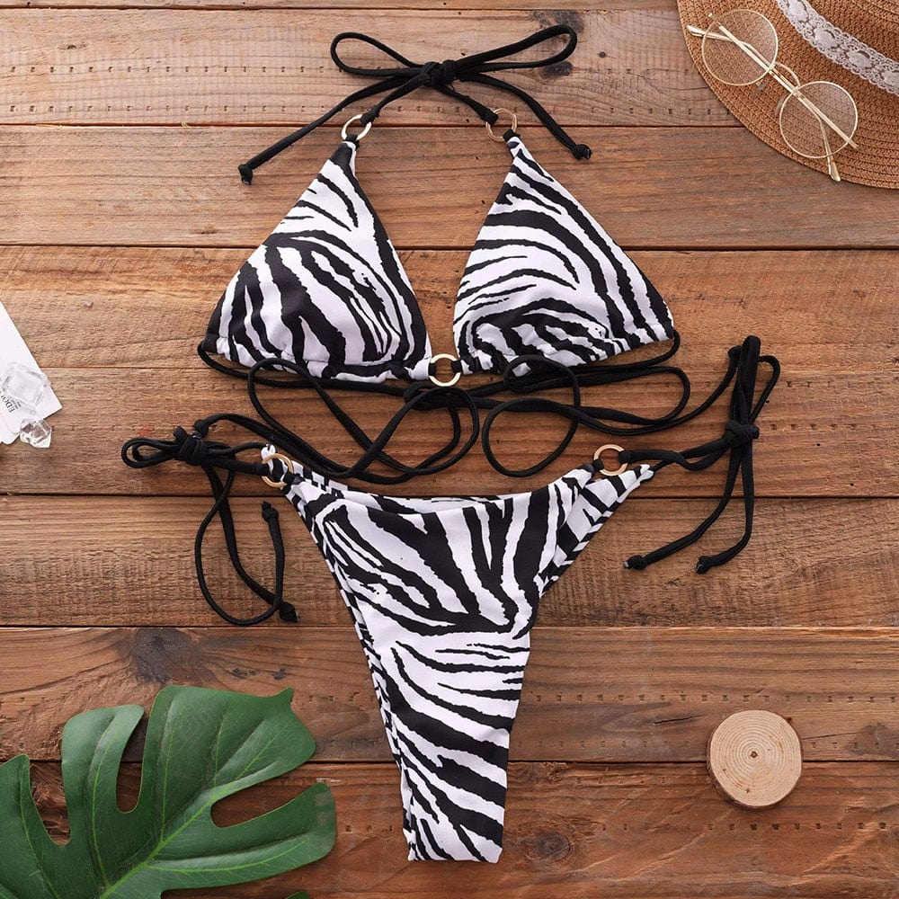 Teonclothingshop Micro bikini set Summer swimwear for the beach