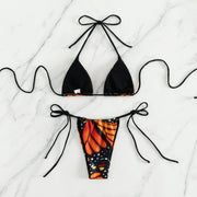 Teonclothingshop Micro bikini sets with butterfly print