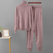 Teonclothingshop New 2 Pieces Set Women Knitted Tracksuit