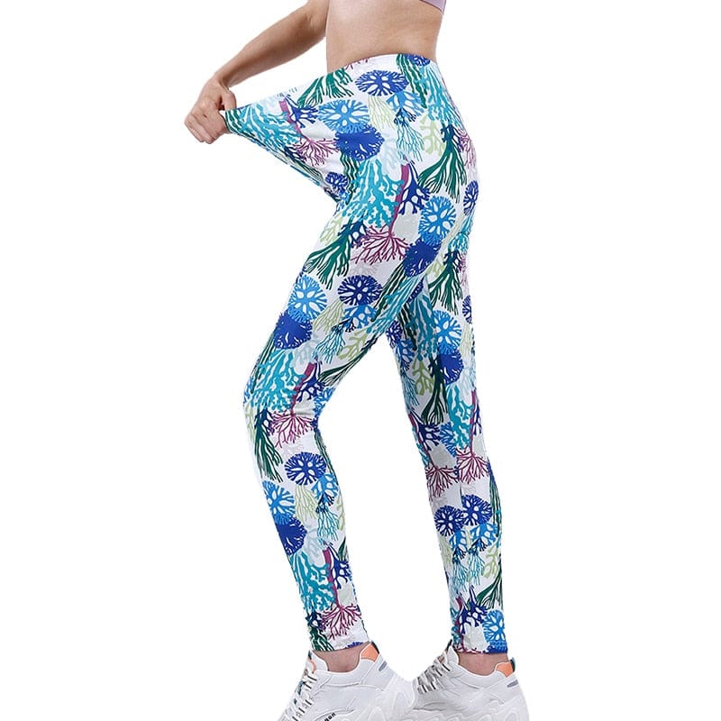 Teonclothingshop New fashion 2023. Camouflage elastic leggings with print