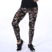 Teonclothingshop New fashion 2023. Camouflage elastic leggings with print