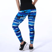 Teonclothingshop New fashion 2023. Camouflage elastic leggings with print