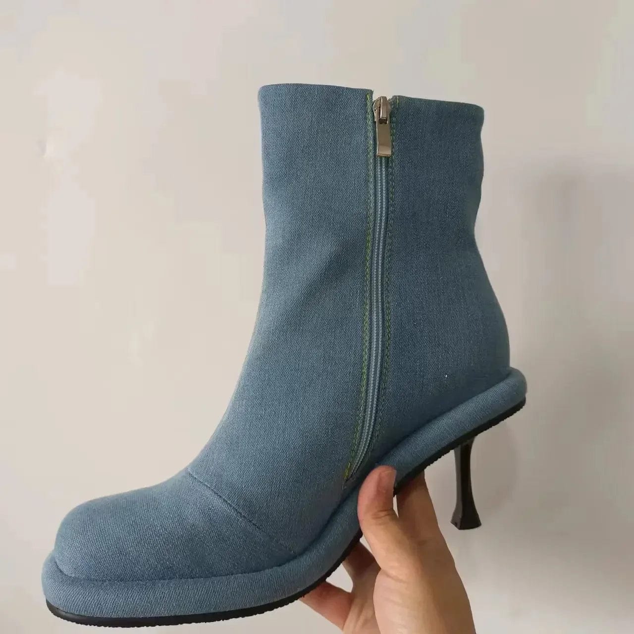 Teonclothingshop New fashion slim high heel boots