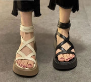 Teonclothingshop New Hollow Out Women's Casual Comfortable Roman Sandals