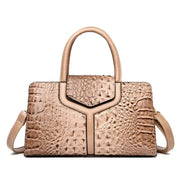 Teonclothingshop Khaki / 31cm 11cm18cm New leather women's bags