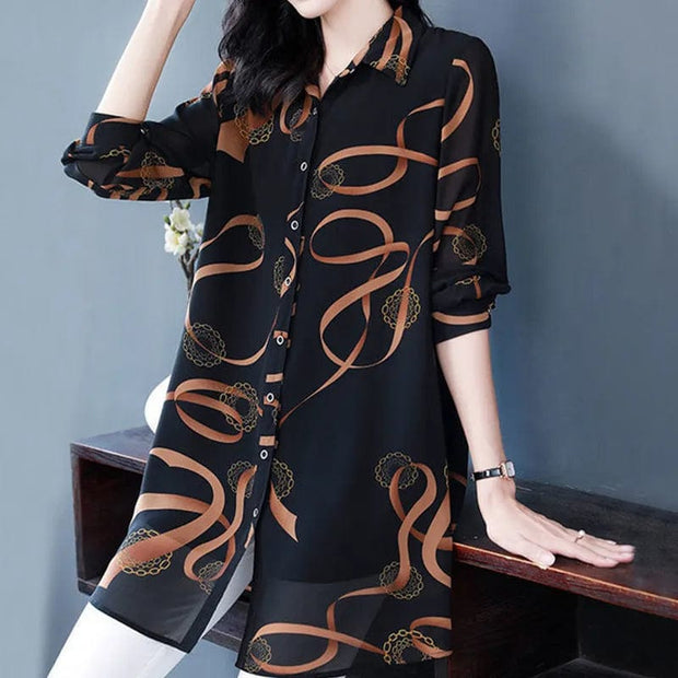 Teonclothingshop Black / L New soft, comfortable blouse for women