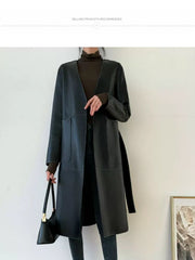 Teonclothingshop New women's coat made of real lambskin.