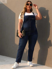 Teonclothingshop Plus size high waisted jumpsuits for women