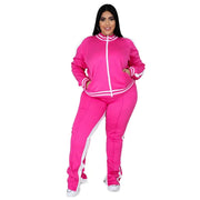 Teonclothingshop Plus Size L-5XL Two Piece Sweatsuit