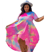 Teonclothingshop Plus Size light summer dress with pants