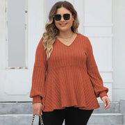 Teonclothingshop Plus Size Long Sleeve Shirts for Women