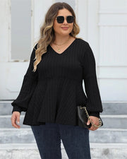 Teonclothingshop Plus Size Long Sleeve Shirts for Women