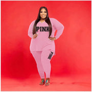 Teonclothingshop Plus size Women Clothing Two Piece Set Fashion