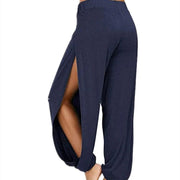 Teonclothingshop Dark Blue / S Plus size women's summer beach pants