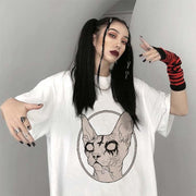 Teonclothingshop Print Graphic t-shirts Women's gothic t-shirts Women's summer t-shirts