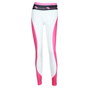 Teonclothingshop White / XL Print patchwork yoga leggings
