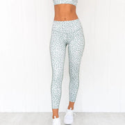 Teonclothingshop Printed stitching leggings