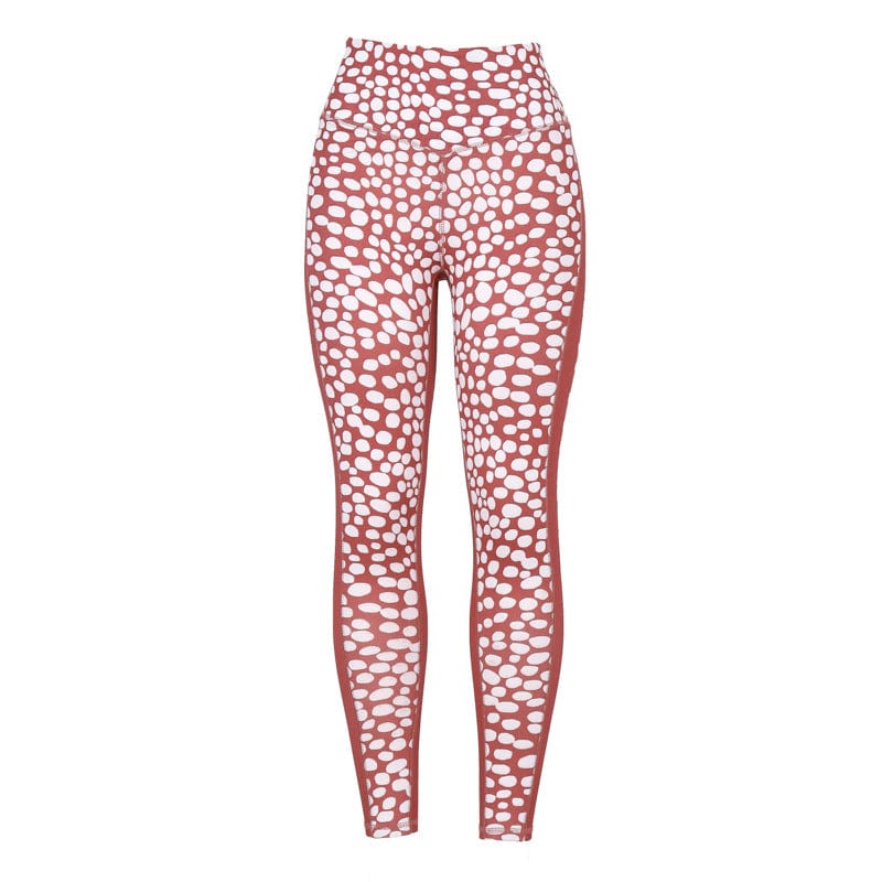 Teonclothingshop Printed stitching leggings