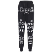 Teonclothingshop Punk Grunge Gothic Pants, Pentagram Pants Vintage