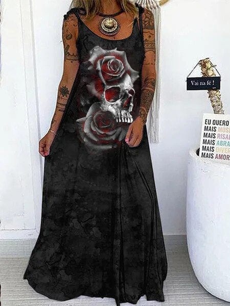 Teonclothingshop Punk Summer Dress Women Gothic 2023