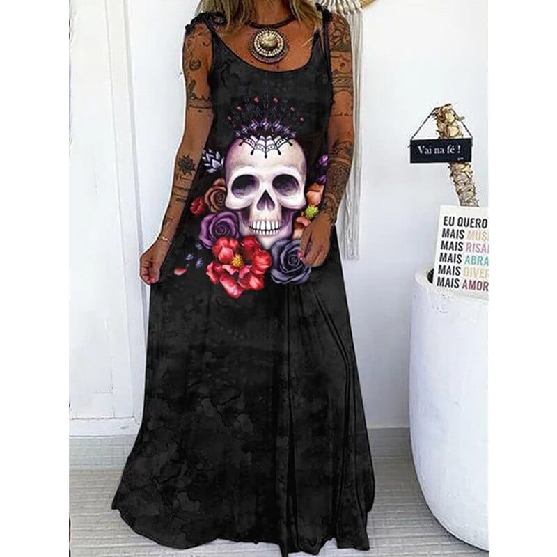 Teonclothingshop Punk Summer Dress Women Gothic 2023