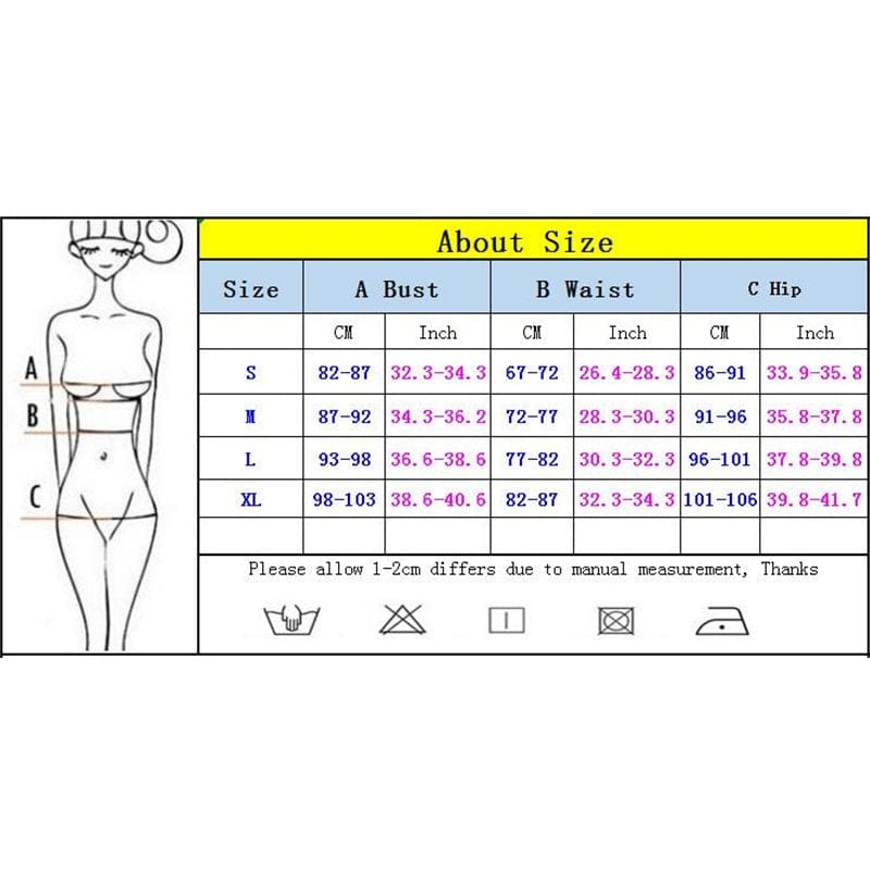 Teonclothingshop Push Up Bikini 2023 Women's Swimwear Solid Color Swimwear