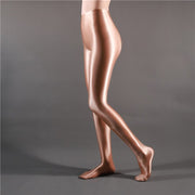 Teonclothingshop Shiny Opaque Tights Shiny high-waisted tights-socks