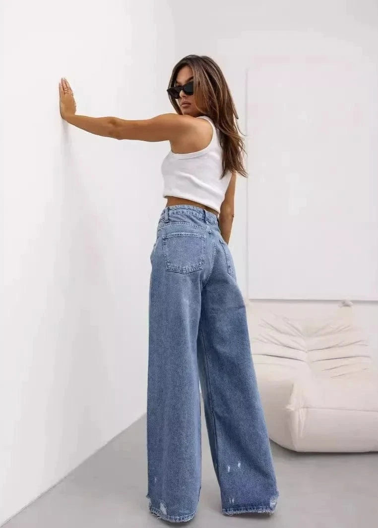 Teonclothingshop Slim Fit Denim Pencil Pants