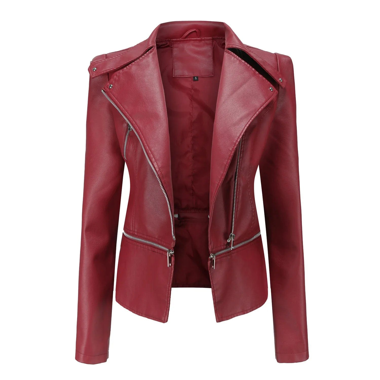 Teonclothingshop Spring Autumn Women's Leather Jacket