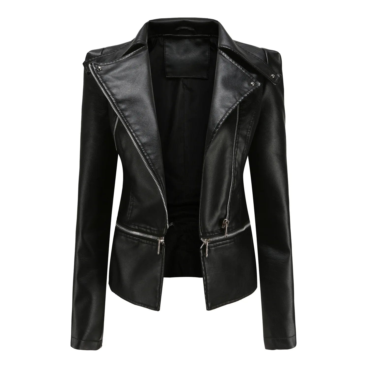 Teonclothingshop Spring Autumn Women's Leather Jacket