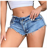 Teonclothingshop Stretchy Women's Denim Shorts Summer 2023 Low Waist Jeans Sale