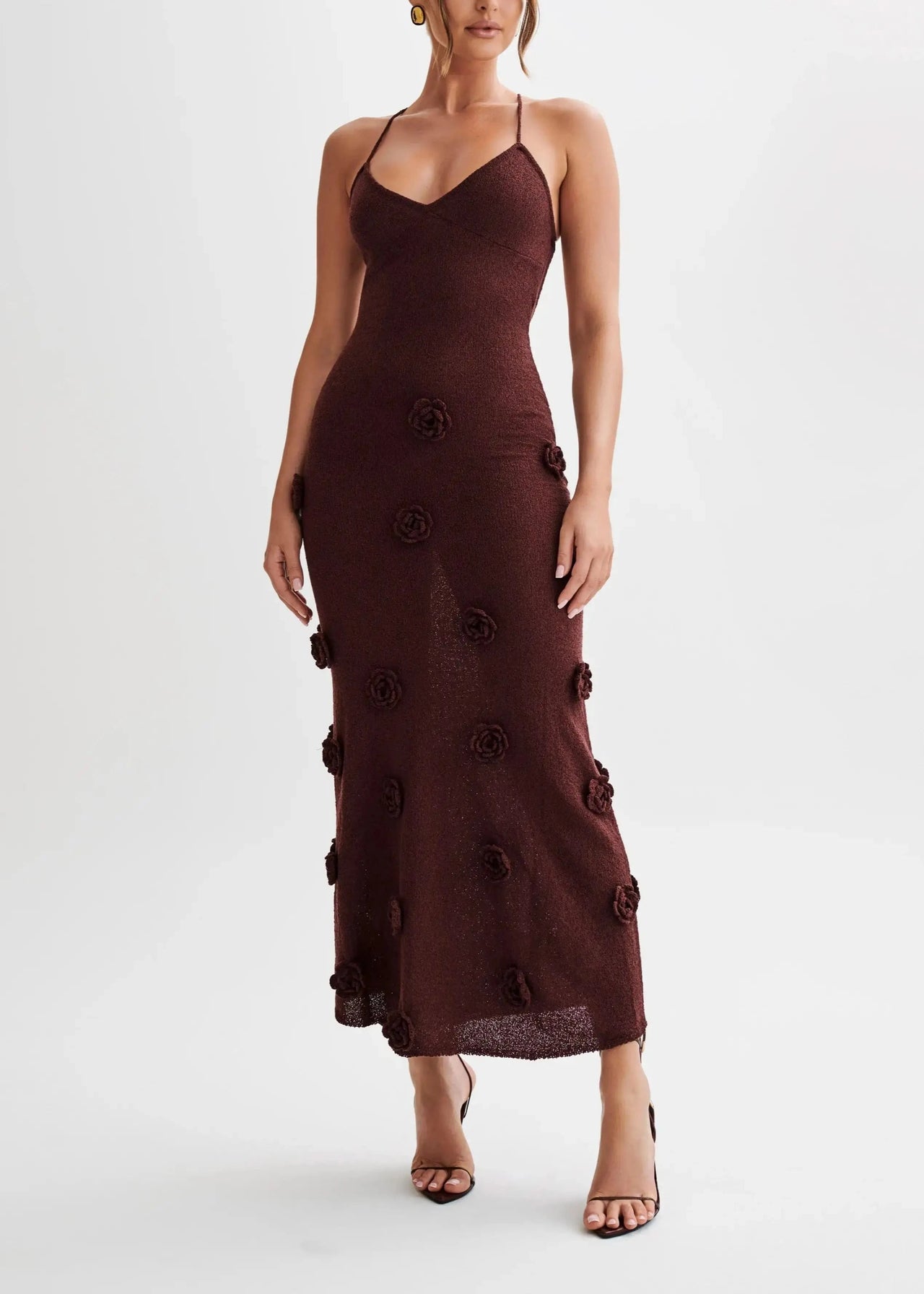 Summer Knit Long Dress Women