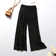 Teonclothingshop Summer wide waist pants. Casual elastic