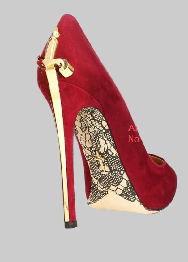Super High Heel Stiletto Shoes