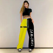 Teonclothingshop Sweatpants original personality Women's fashion Hip-hop pants with print