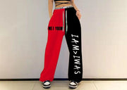 Teonclothingshop Sweatpants original personality Women's fashion Hip-hop pants with print