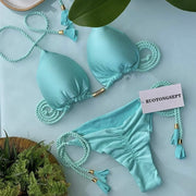 Teonclothingshop 8241 / S Swimwear Thong Bikini Set 2022