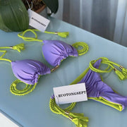 Teonclothingshop 8231 / S Swimwear Thong Bikini Set 2022