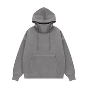 Teonclothingshop Mid gray / M Thick fleece hoodies
