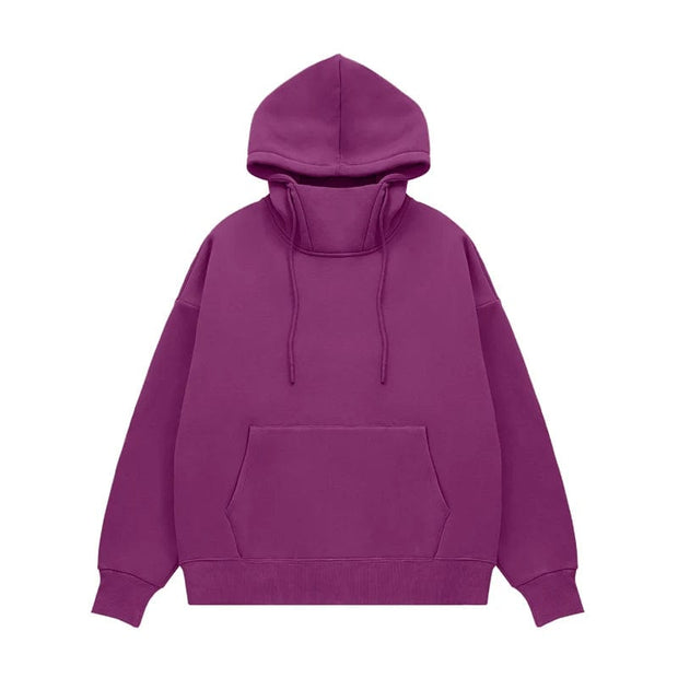 Teonclothingshop Rose red / M Thick fleece hoodies