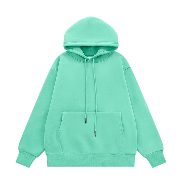 Teonclothingshop (Top) Mint green / S Thick velvet tracksuit made of fleece unisex