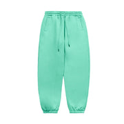 Teonclothingshop (Pant) Mint green / S Thick velvet tracksuit made of fleece unisex