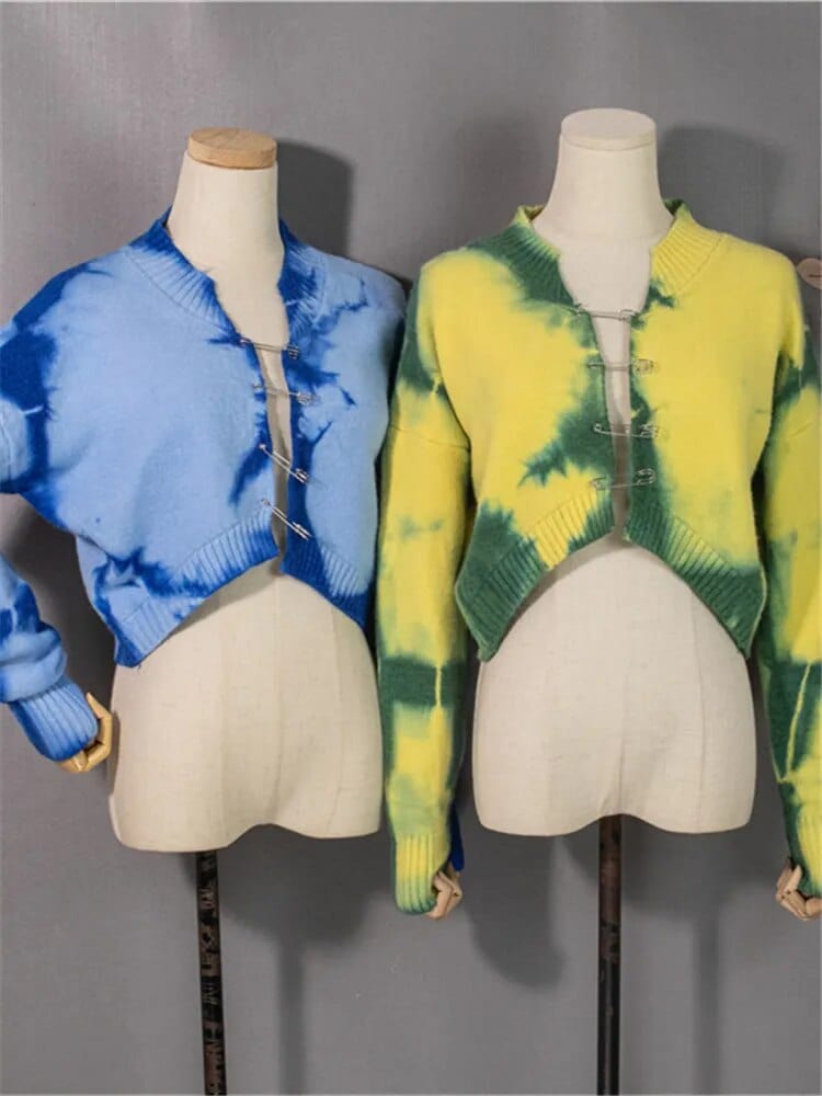 Teonclothingshop "Timeless Elegance: Vintage Cardigans with Cutouts"