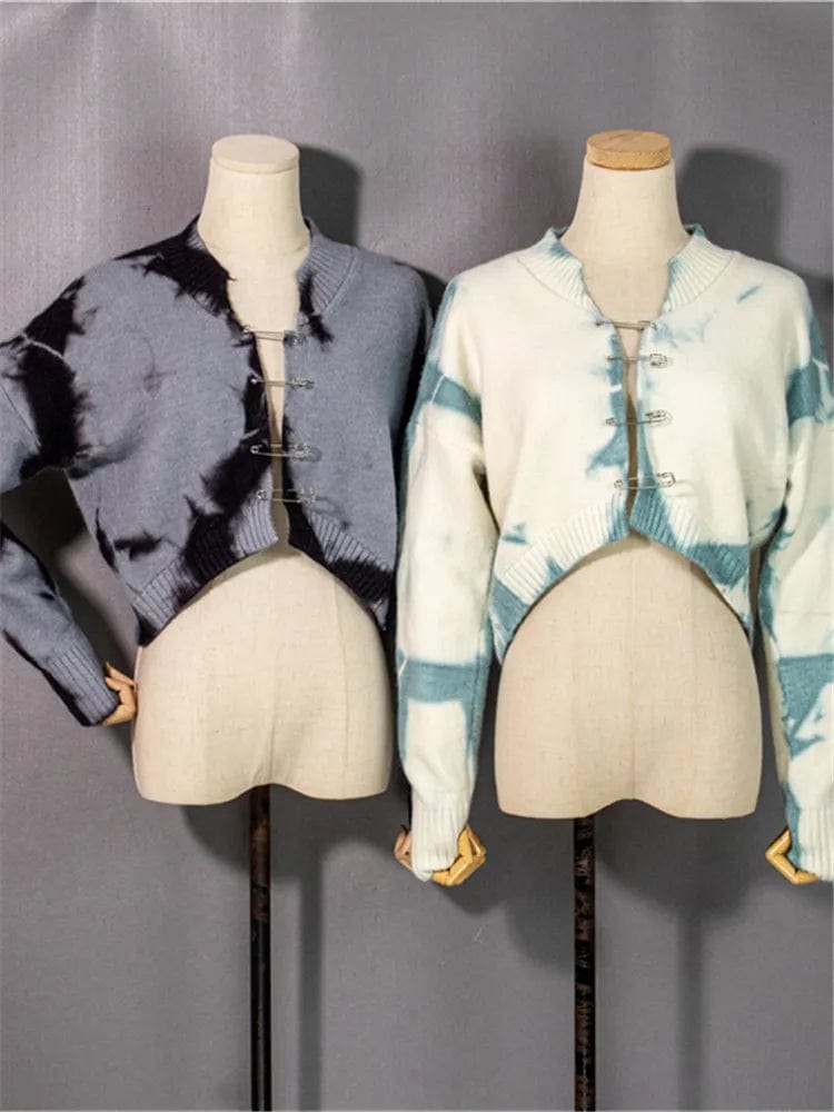 Teonclothingshop "Timeless Elegance: Vintage Cardigans with Cutouts"